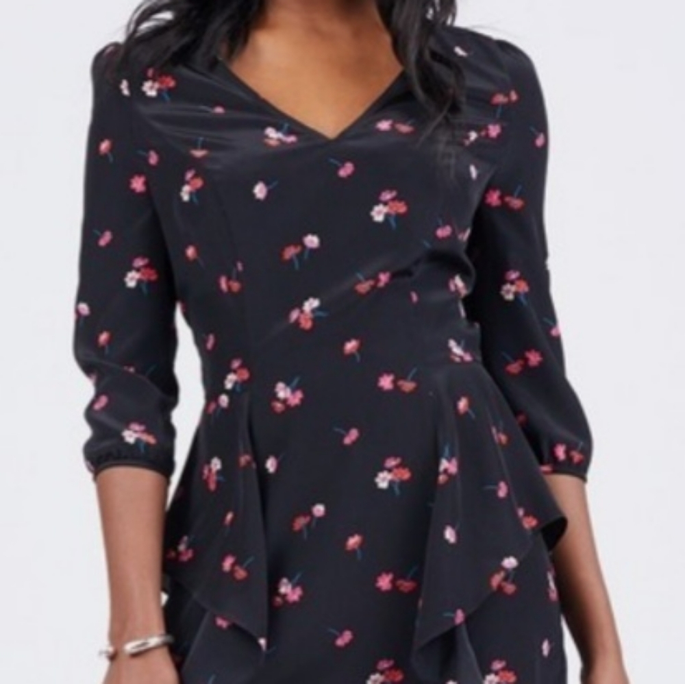 Ava Floral Ruffle Dress